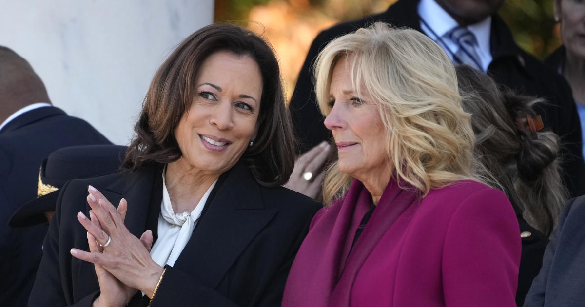 Vice President Harris and first lady Jill Biden travel to battleground states to mark 2 years since Dobbs ruling