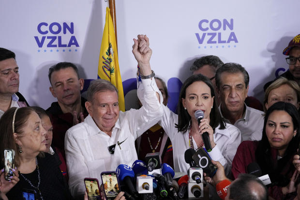 Maduro declared winner of Venezuela's presidential election but opposition claims landslide victory