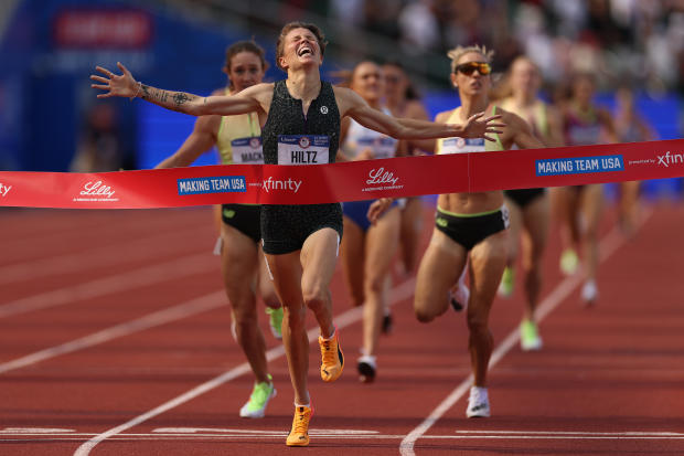 Nikki Hiltz, transgender runner, qualifies for U.S. Olympic team after winning 1,500-meter final