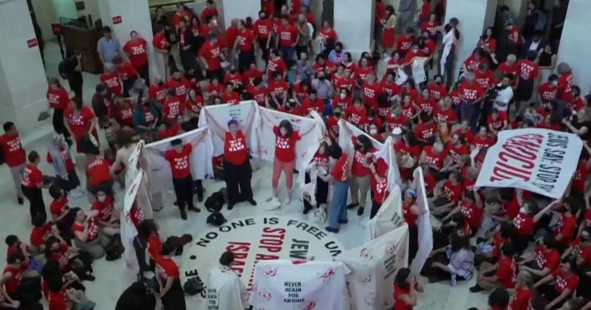 Protesters arrested ahead of Israeli prime minister's address to Congress