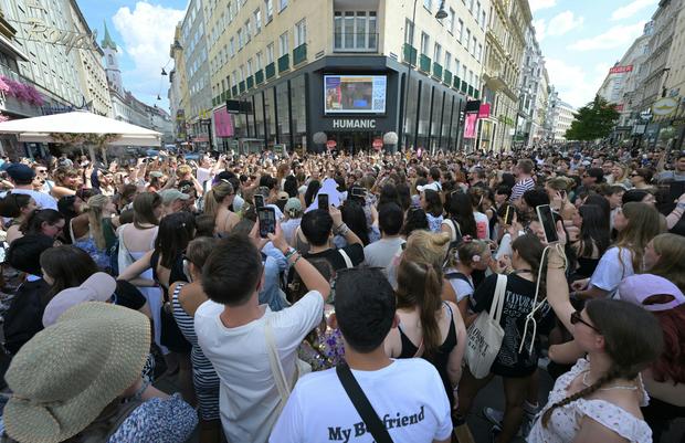 3rd person detained over foiled attack on canceled Vienna Taylor Swift shows, official says