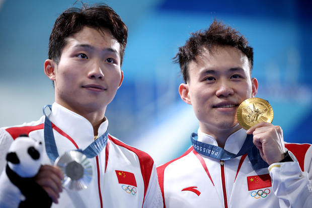 China sweeps diving gold medals at Paris Olympics, edging out the U.S. for the top spot