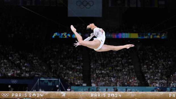 Gymnast Suni Lee says "I gave it my all" at 2024 Paris Olympics