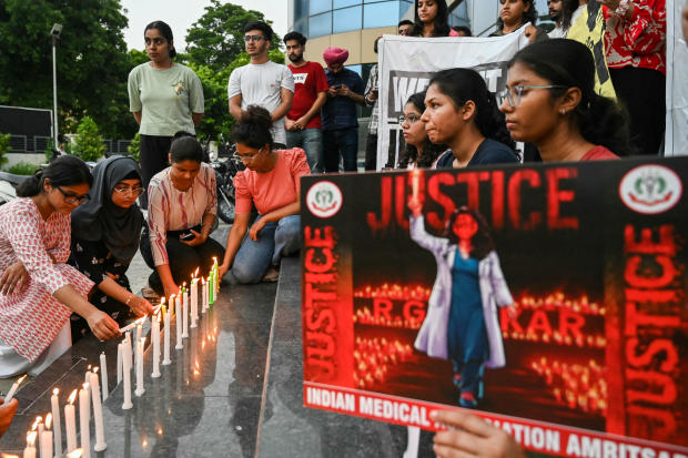 India's doctors refuse to end strike over brutal rape and murder of trainee at Kolkata hospital