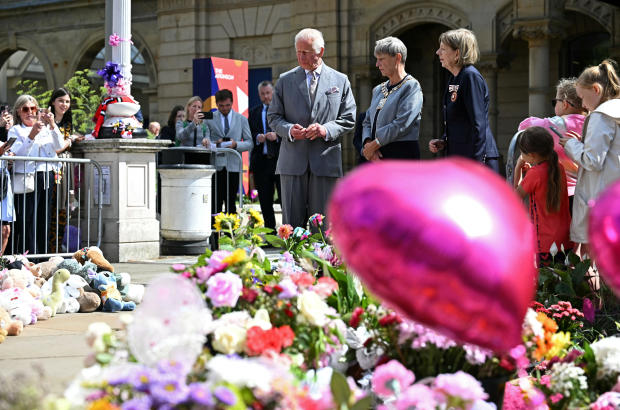 King Charles and Taylor Swift meet survivors, families of U.K. mass-stabbing victims in Southport