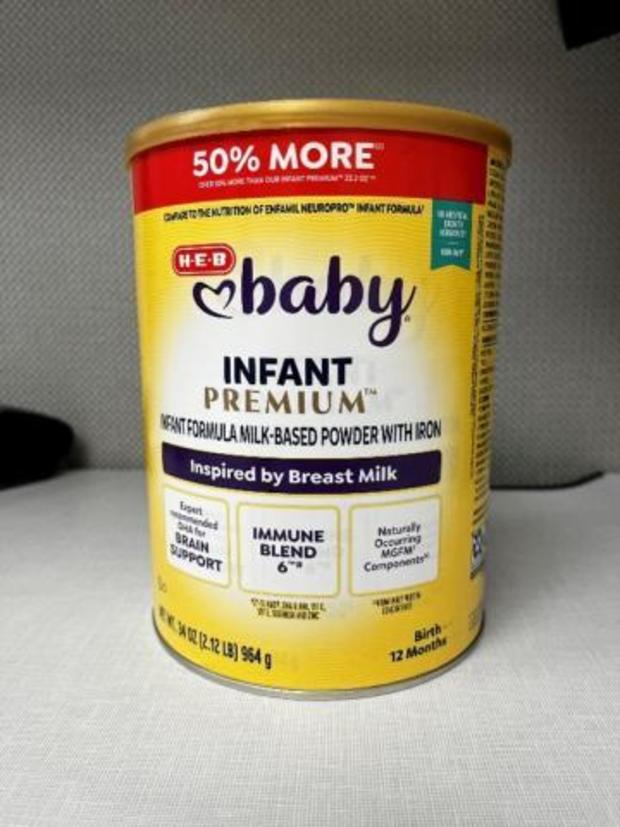 Perrigo recalls infant formula sold by H-E-B and CVS in 12 states