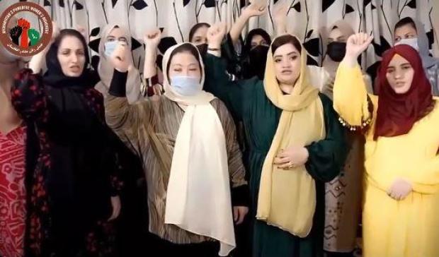 Afghan women raise their voices in song in online protests against Taliban's bid to silence them