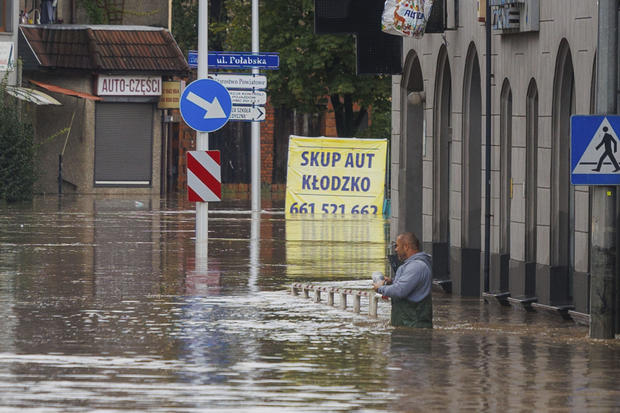 Poland Central Europe Floods 