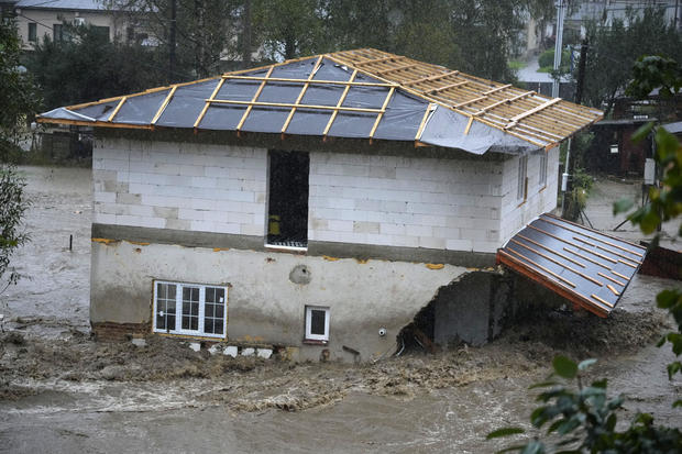 At least 8 dead, 4 missing as torrential rain and flooding hits Central Europe