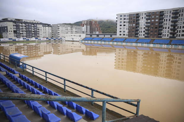 Floods, landslides struck parts of Bosnia as residents slept, leaving at least 16 dead and several missing