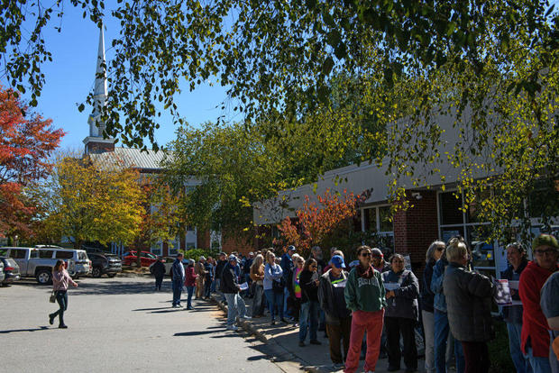 Hurricane Helene's devastation hasn't stopped western North Carolinians from voting early