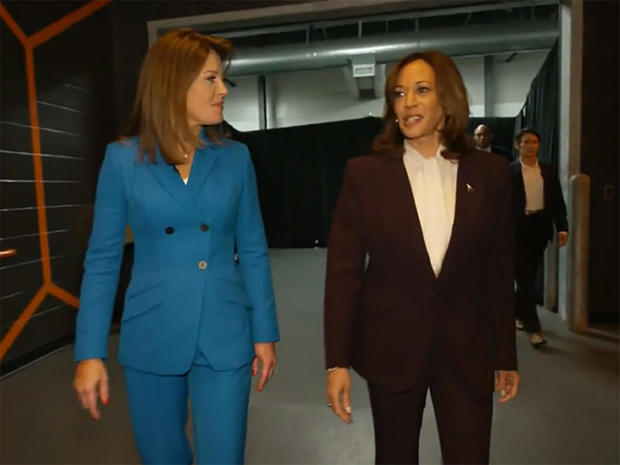 Kamala Harris says her first priority as president is to "stop this pain" resulting from abortion bans