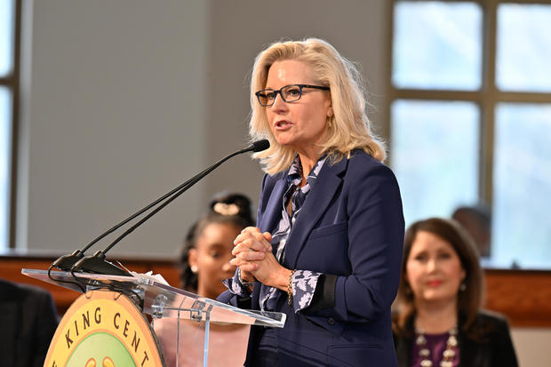 Liz Cheney campaigns with Kamala Harris for first time, as campaign continues GOP outreach