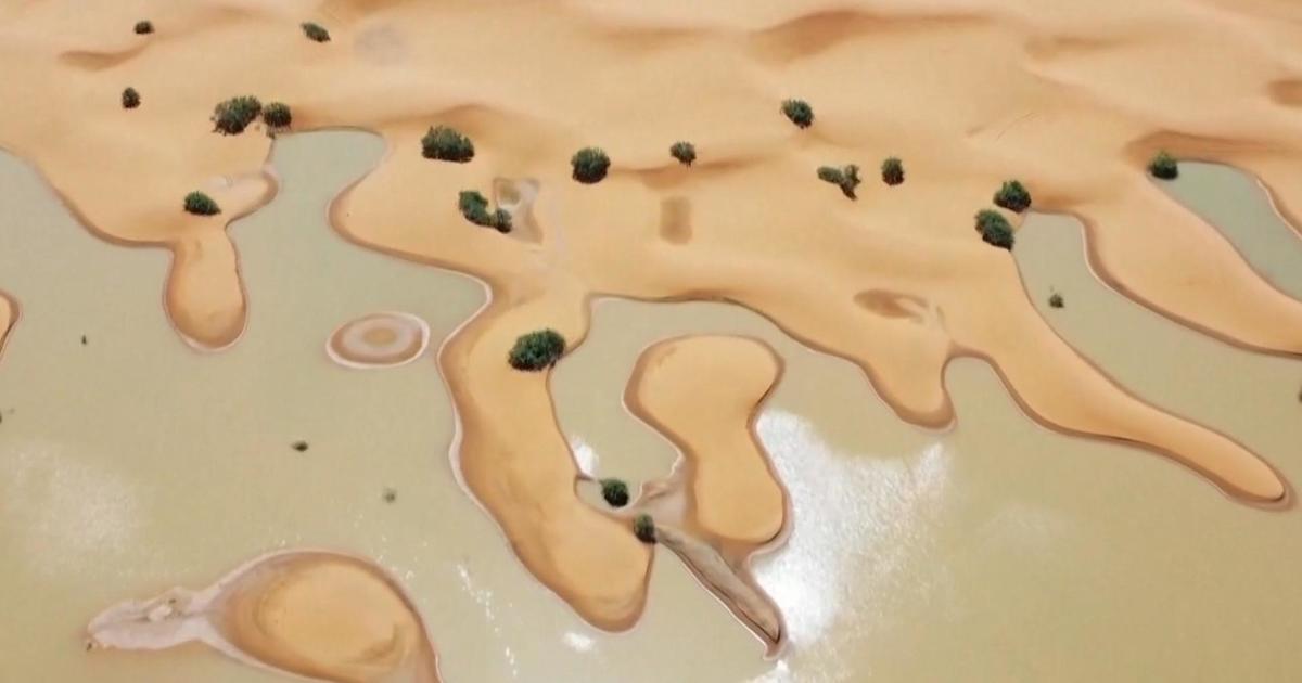 Sahara Desert is flooding after receiving a year's worth of rain in 2 days