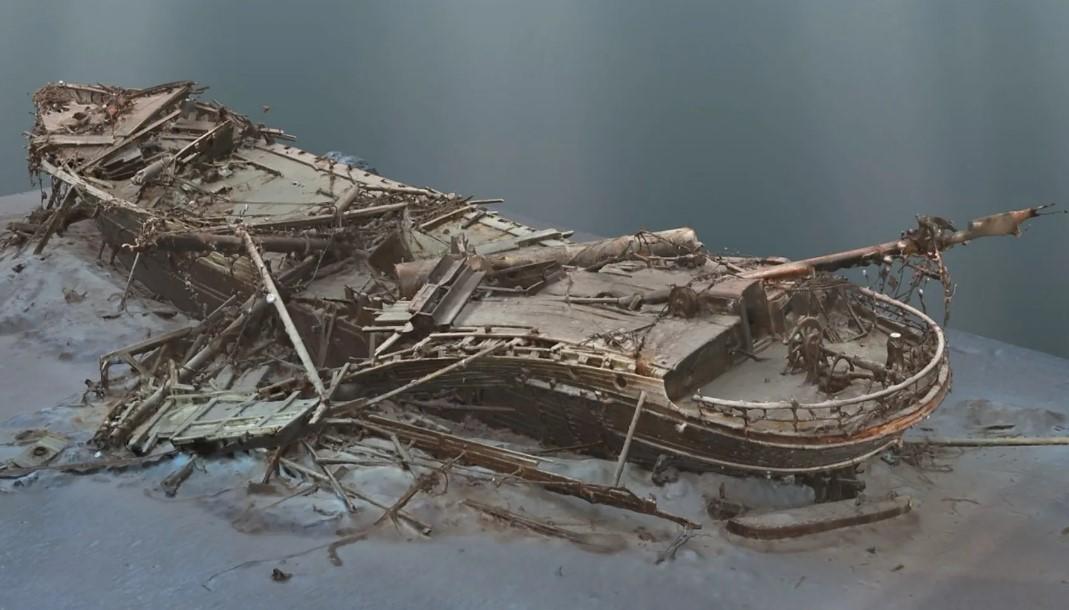 Stunning details of iconic shipwreck Endurance revealed in never-before-seen footage