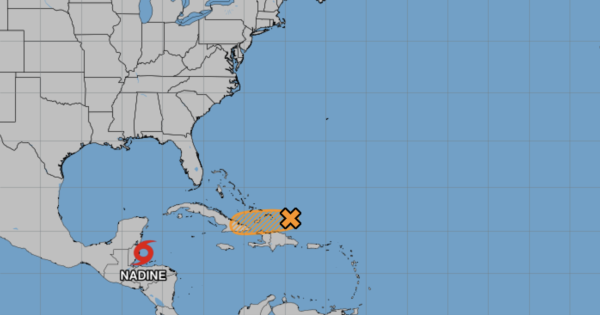 Tropical Storm Nadine to make landfall Saturday in Belize