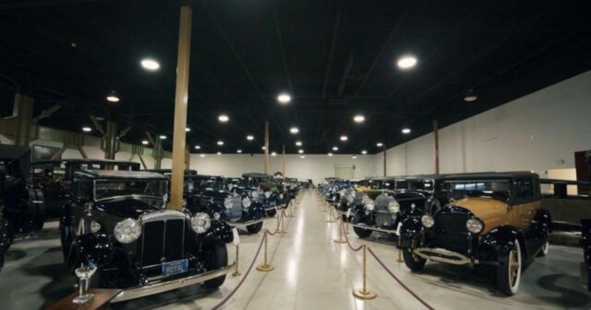 A look behind the wheel of a priceless car collection