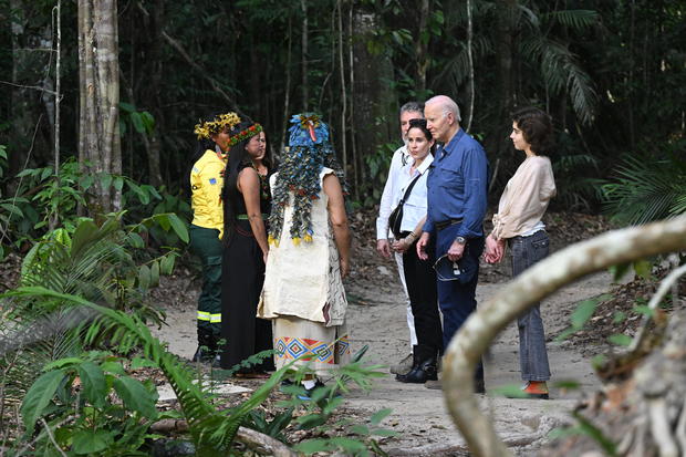 Biden to stress climate action in first visit by sitting U.S. president to Amazon rainforest