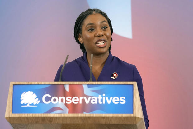 Britain's Conservative Party picks Kemi Badenoch as leader after crushing election defeat