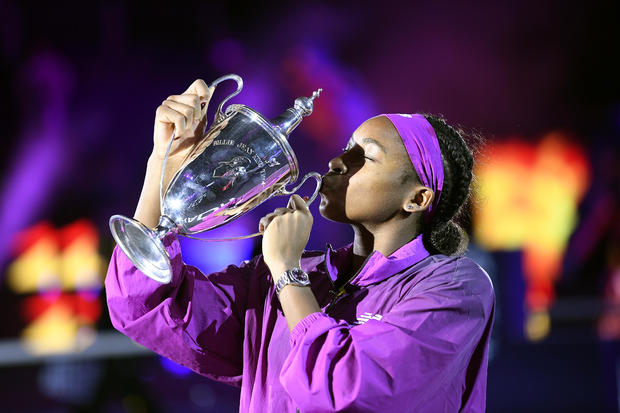 Coco Gauff wins WTA Finals for the first time by rallying to beat Zheng Qinwen