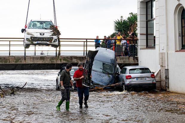 Spain sends research vessel to scan seafloor for Valencia victims as flash floods hit different region