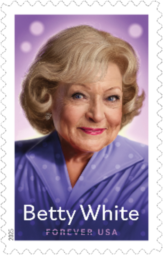 USPS announces Betty White stamp will be released in 2025