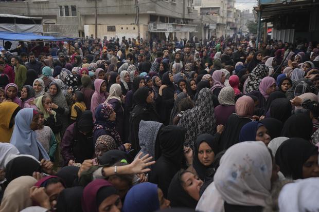 Woman, 2 girls crushed to death outside Gaza bakery amid food shortage, officials say