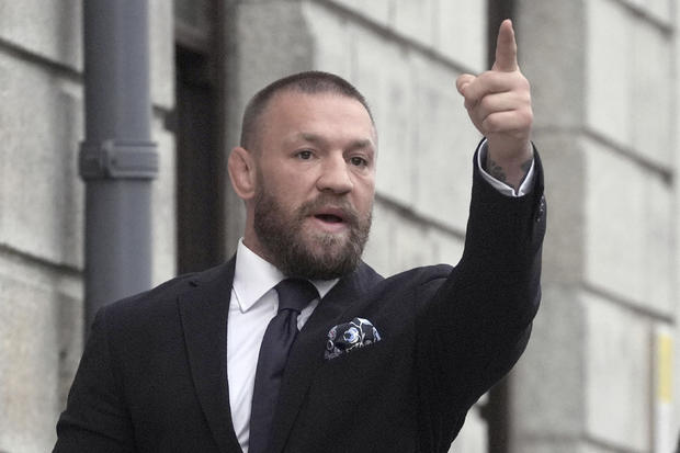 Woman accusing Conor McGregor of rape was found "very bruised" after alleged attack, paramedic tells court