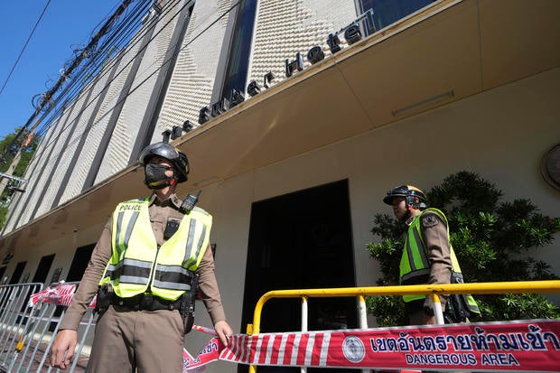 Bangkok hotel fire near Thailand capital's popular Khao San Road kills American man, at least 2 others