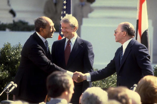 Signing Of Egypt-Israel Peace Treaty 