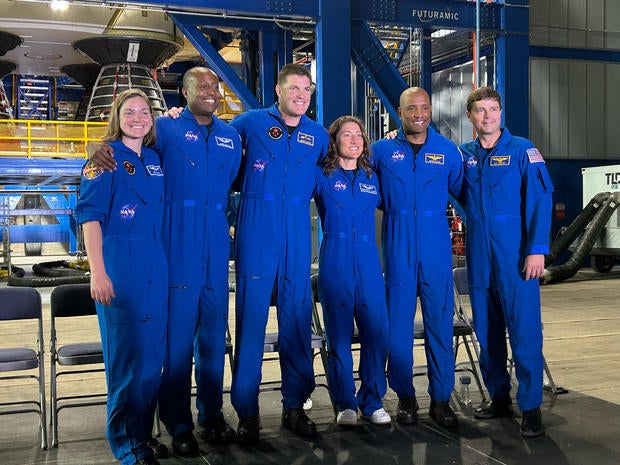 NASA's Artemis 2 crew members 