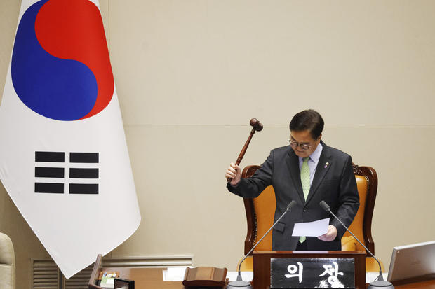 South Korea's president avoids an impeachment attempt over martial law