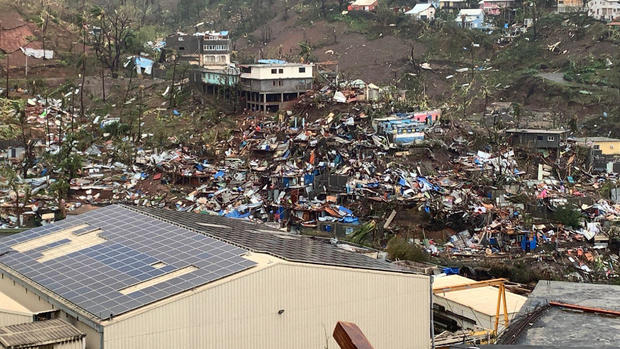 Thousands feared dead after Cyclone Chido hits French overseas territory Mayotte