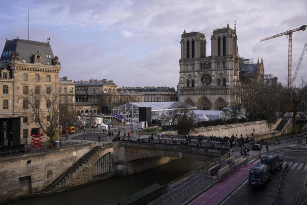 Trump in Paris for reopening of Notre Dame Cathedral, will meet with Macron, Prince William