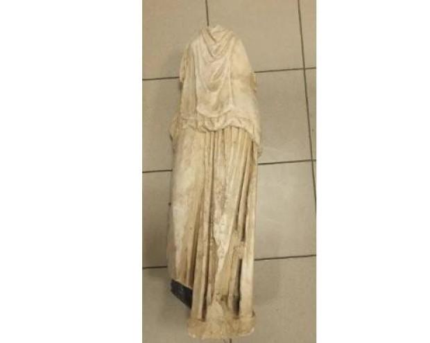 2,000-year-old statue found dumped near garbage cans in Greece