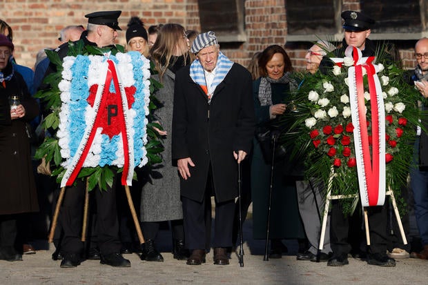 Auschwitz survivors the focus of ceremony to mark 80 years since camp's liberation, Holocaust Remembrance Day