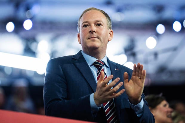 Former Rep. Lee Zeldin at the Republican National Convention in Milwaukee, Wisconsin, on Tuesday, July 16, 2024.  