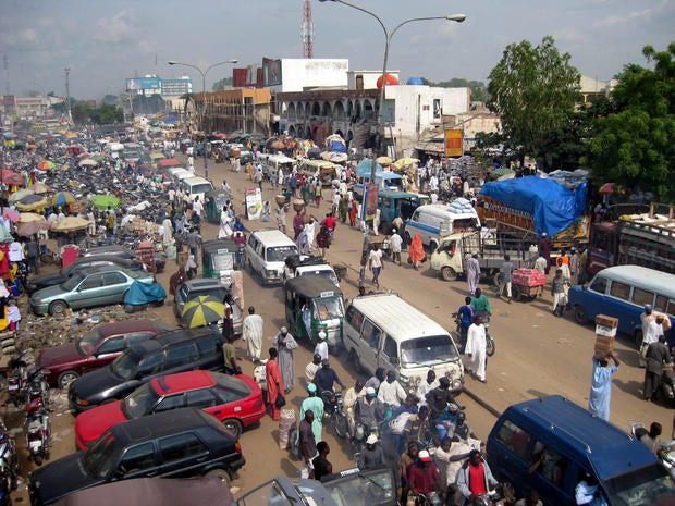 Islamic police in Nigeria round up children living on streets to put them in camp "for their rehabilitation"