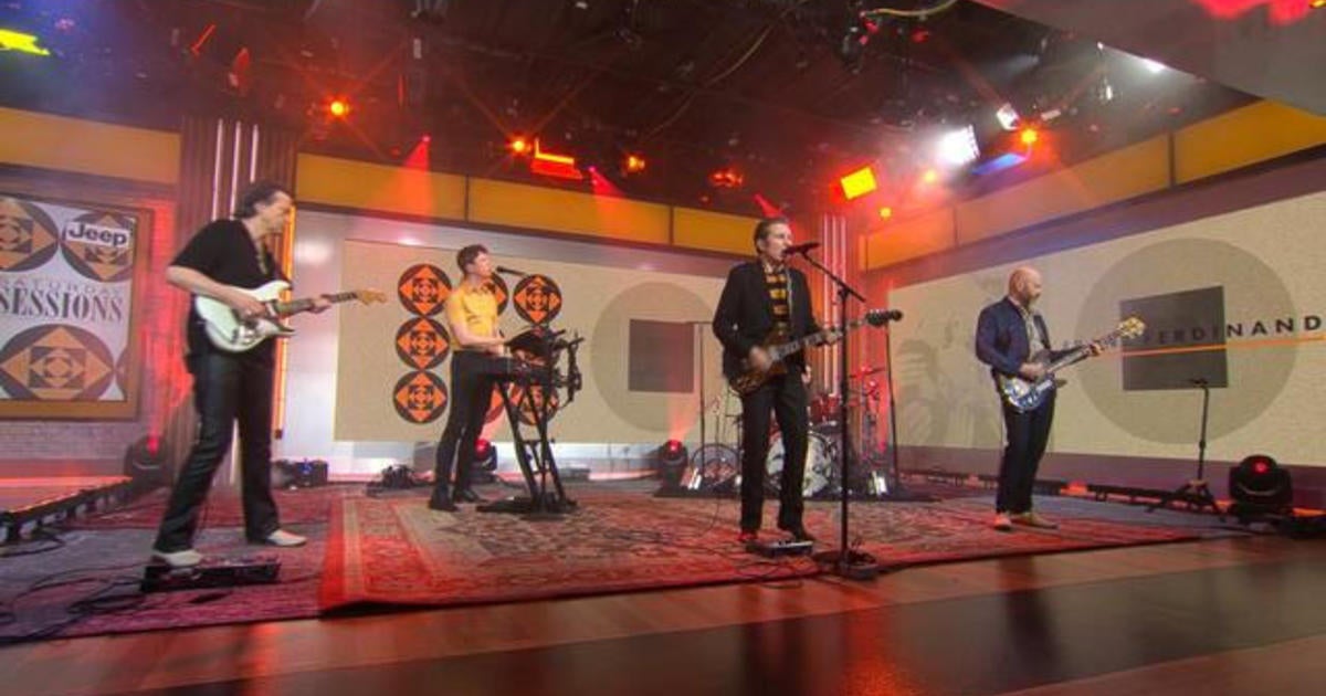 Saturday Sessions: Franz Ferdinand performs "Audacious"