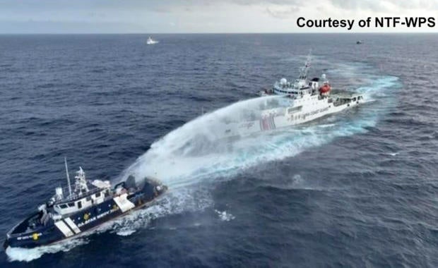 Suspected Chinese underwater spy drone found by fishermen in waters off the Philippines