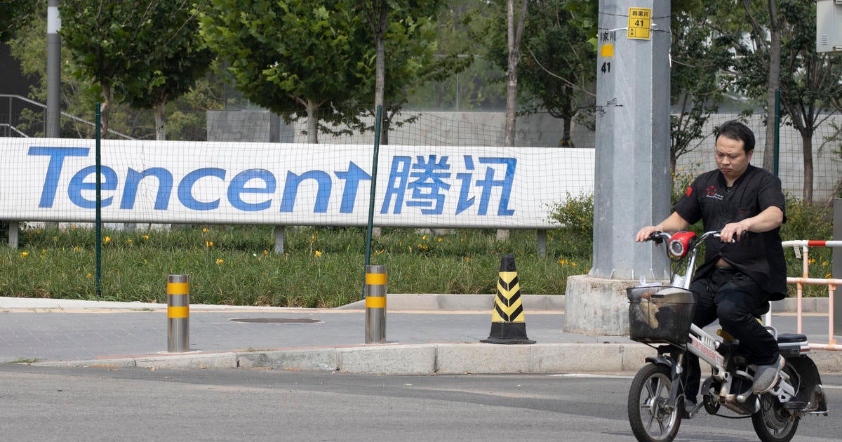 U.S. Defense Department says Tencent and other Chinese companies have ties to China's military