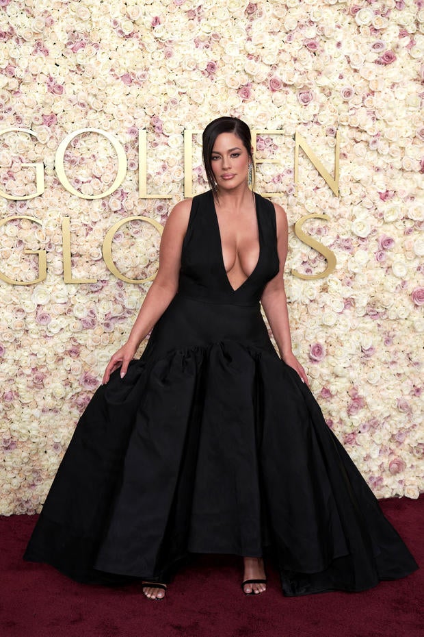 Ashley Graham's 82nd Annual Golden Globe Awards - Arrivals 