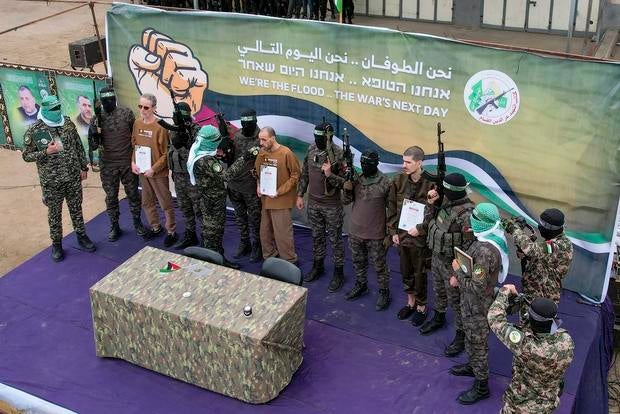 3 more Israeli hostages released by Hamas as ceasefire deal continues to hold