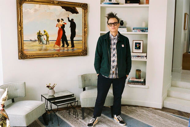 Banksy "Crude Oil (Vettriano)" art for sale by Blink-182 bassist could fetch millions