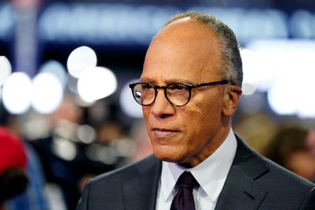 Lester Holt stepping down as "NBC Nightly News" anchor