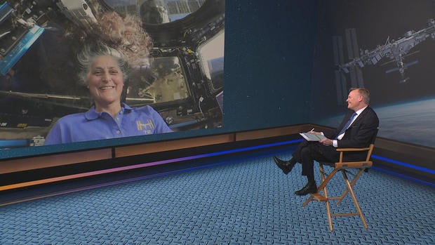 NASA astronaut Sunita Williams says "we don't feel abandoned" or "stuck" as space mission stretches on