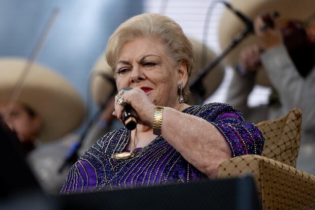 Paquita la del Barrio, famed Mexican singer, dies at 77