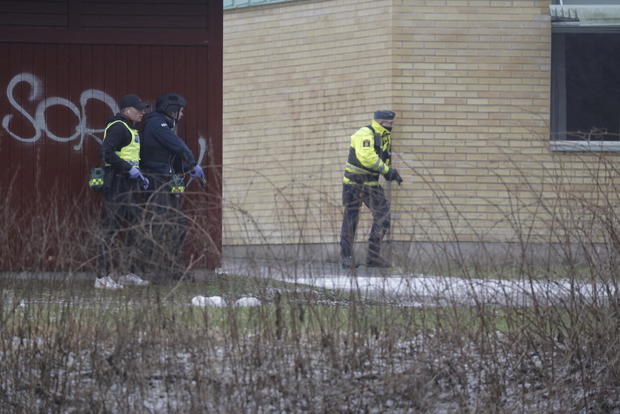 Police in Sweden say about 10 people killed in shooting at school for adults in the city of Orebro