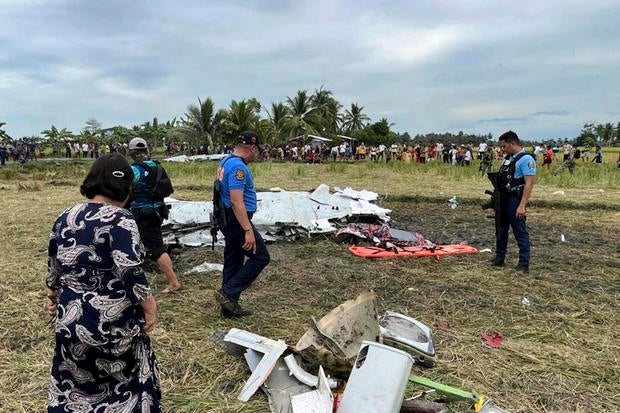 Philippines US Plane Crash 