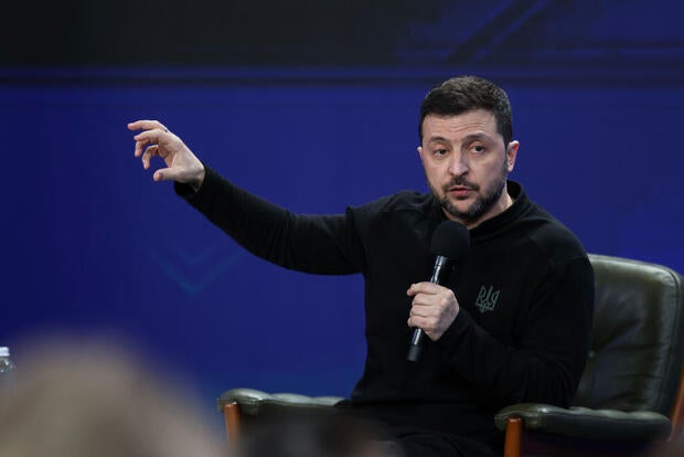 Ukraine's Zelenskyy says he would give up presidency in exchange for peace and NATO membership